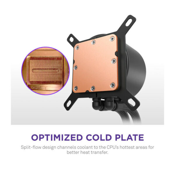 NZXT Kraken 240 RGB V2 - 240mm AIO (Black) – Image 9