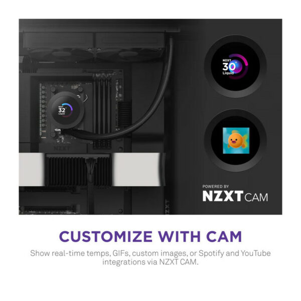 NZXT Kraken 240 V2 - 240mm AIO (Black) – Image 5