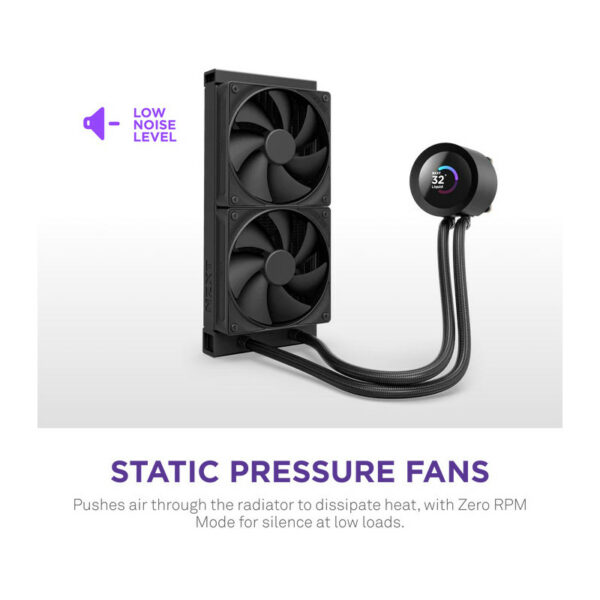 NZXT Kraken 240 V2 - 240mm AIO (Black) – Image 6