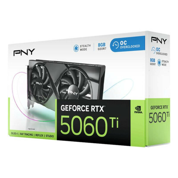 PNY GeForce RTX 5060Ti 8GB Overclocked Dual Fan – Image 9