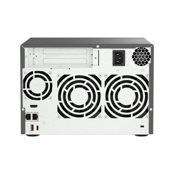 QNAP TVS-h674 NAS Tower Intel Core i3 i3-12100 16 Go DDR4 Noir – Image 2