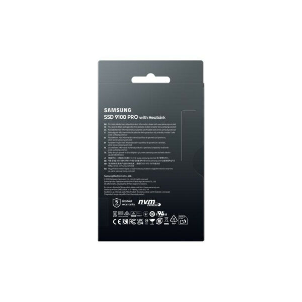 SAMSUNG SSD 9100 PRO 2T M.2 Gen5 + Dissipateur *MZ-VAP2T0CW – Image 10