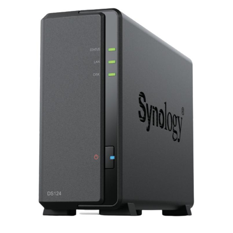 Synology DiskStation DS124 NAS Realtek RTD1619B Noir