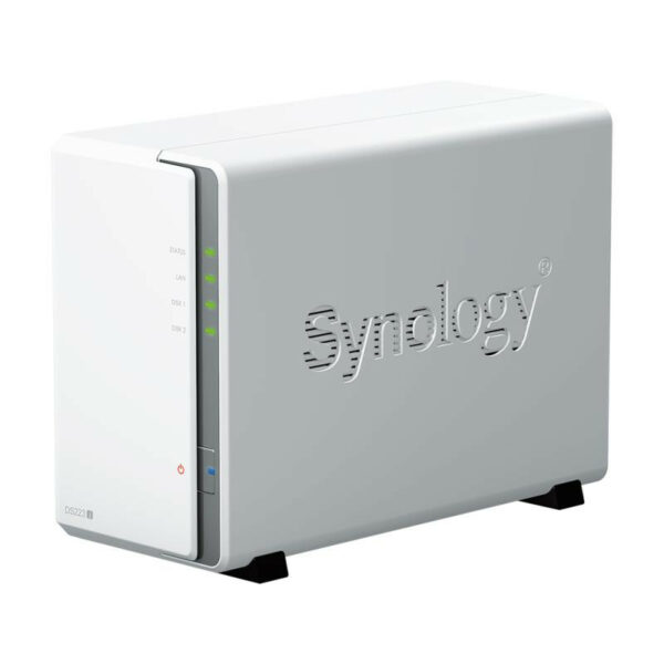 Synology DiskStation DS223J NAS Bureau Realtek RTD1619B 1 Go DDR4 Blanc – Image 2