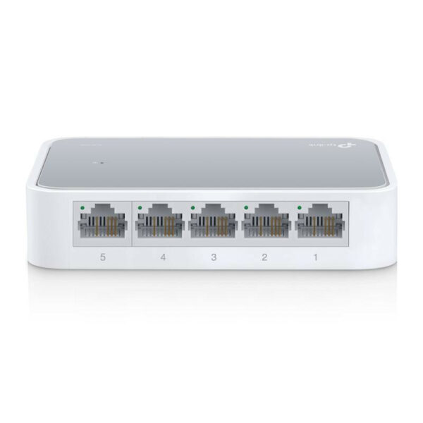 TP-Link TL-SF1005D Géré Fast Ethernet (10/100) Blanc – Image 3