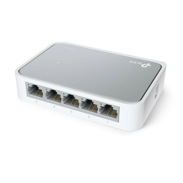 TP-Link TL-SF1005D Géré Fast Ethernet (10/100) Blanc