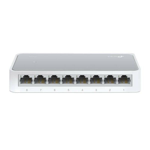 TP-Link TL-SF1008D Non-géré Fast Ethernet (10/100) Blanc – Image 3