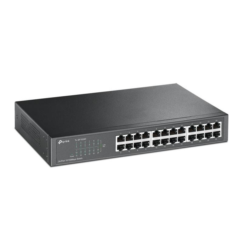 TP-Link TL-SF1024D Non-géré Fast Ethernet (10/100) Gris