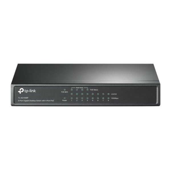 TP-Link TL-SG1008P - Switch de bureau 8 ports Gigabit - 4 Ports PoE+ – Image 2