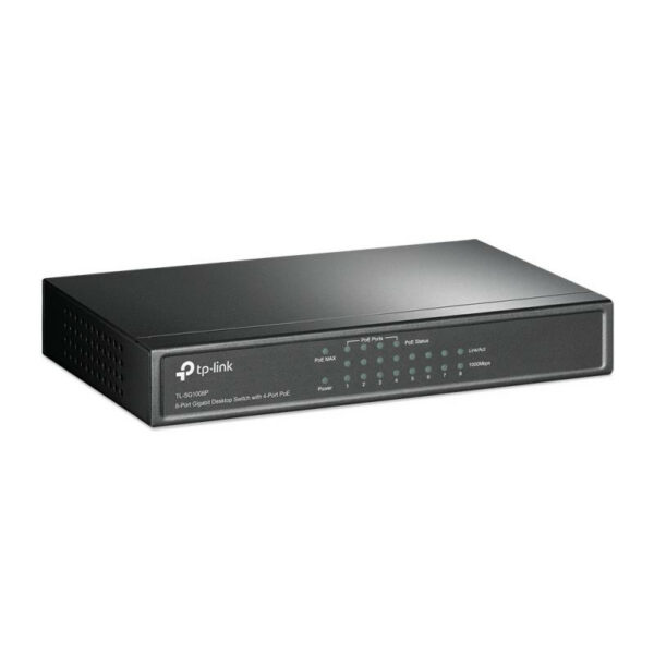 TP-Link TL-SG1008P - Switch de bureau 8 ports Gigabit - 4 Ports PoE+