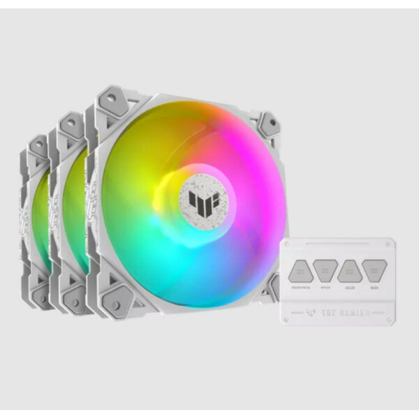 TUF GAMING TF120 ARGB WHITE EDITION 3IN1