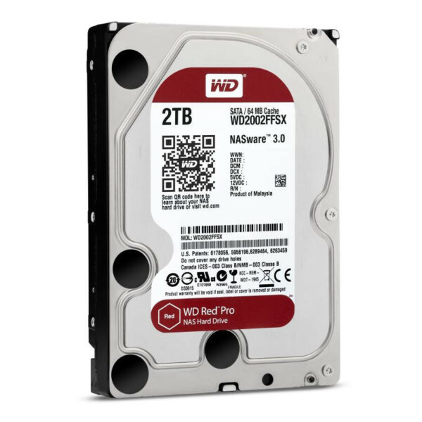 WD Red Pro WD2002FFSX - disque dur - 2 To - SATA 6Gb/s – Image 2