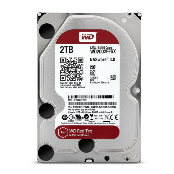 WD Red Pro WD2002FFSX - disque dur - 2 To - SATA 6Gb/s – Image 3